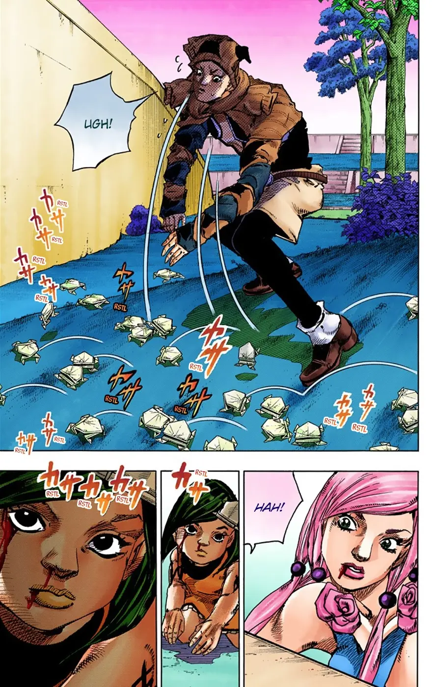 JoJo's Bizarre Adventure, Part 8: JoJolion Colored Manga — Chapter 40 — Page 15