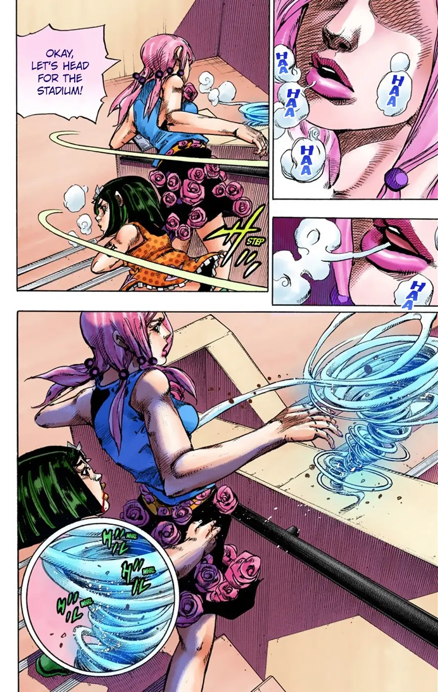 JoJo's Bizarre Adventure, Part 8: JoJolion Colored Manga — Chapter 40 — Page 27