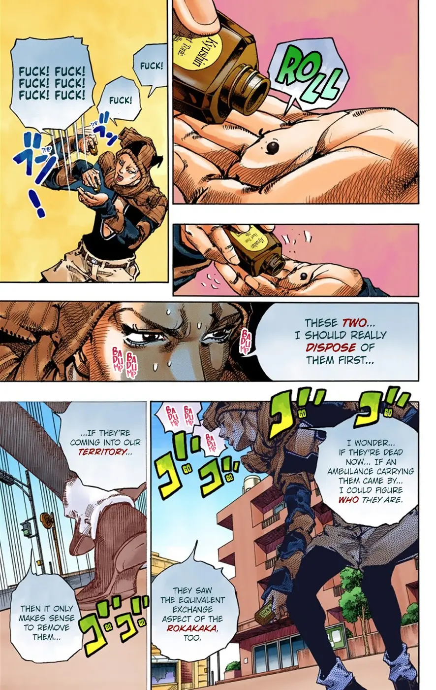 JoJo's Bizarre Adventure, Part 8: JoJolion Colored Manga — Chapter 41 — Page 8