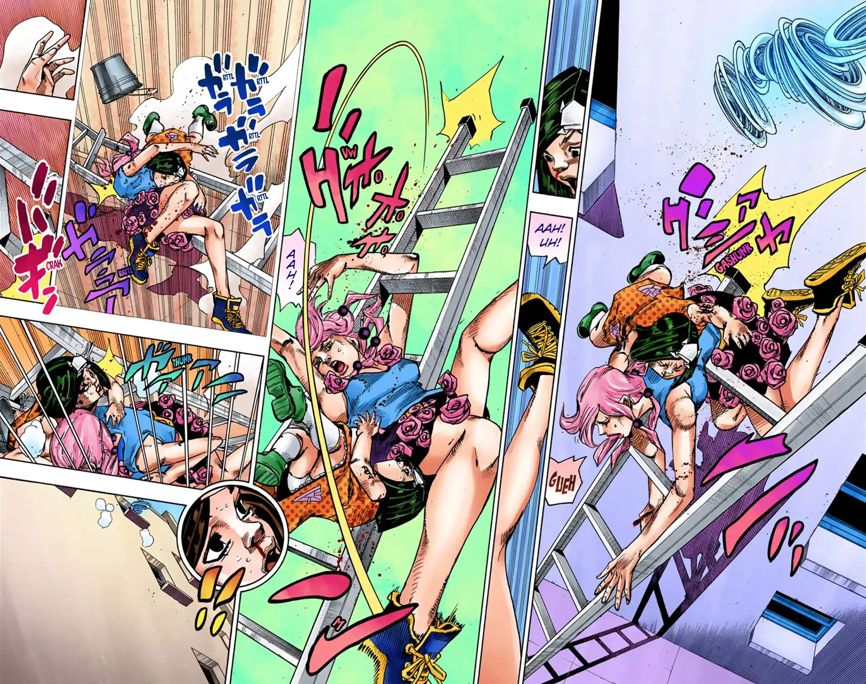 JoJo's Bizarre Adventure, Part 8: JoJolion Colored Manga — Chapter 41 — Page 12
