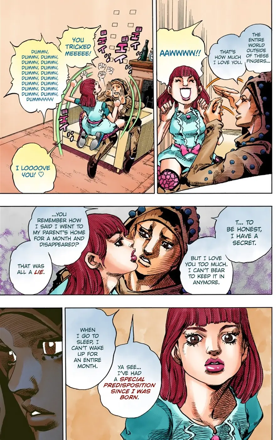 JoJo's Bizarre Adventure, Part 8: JoJolion Colored Manga — Chapter 42 — Page 4