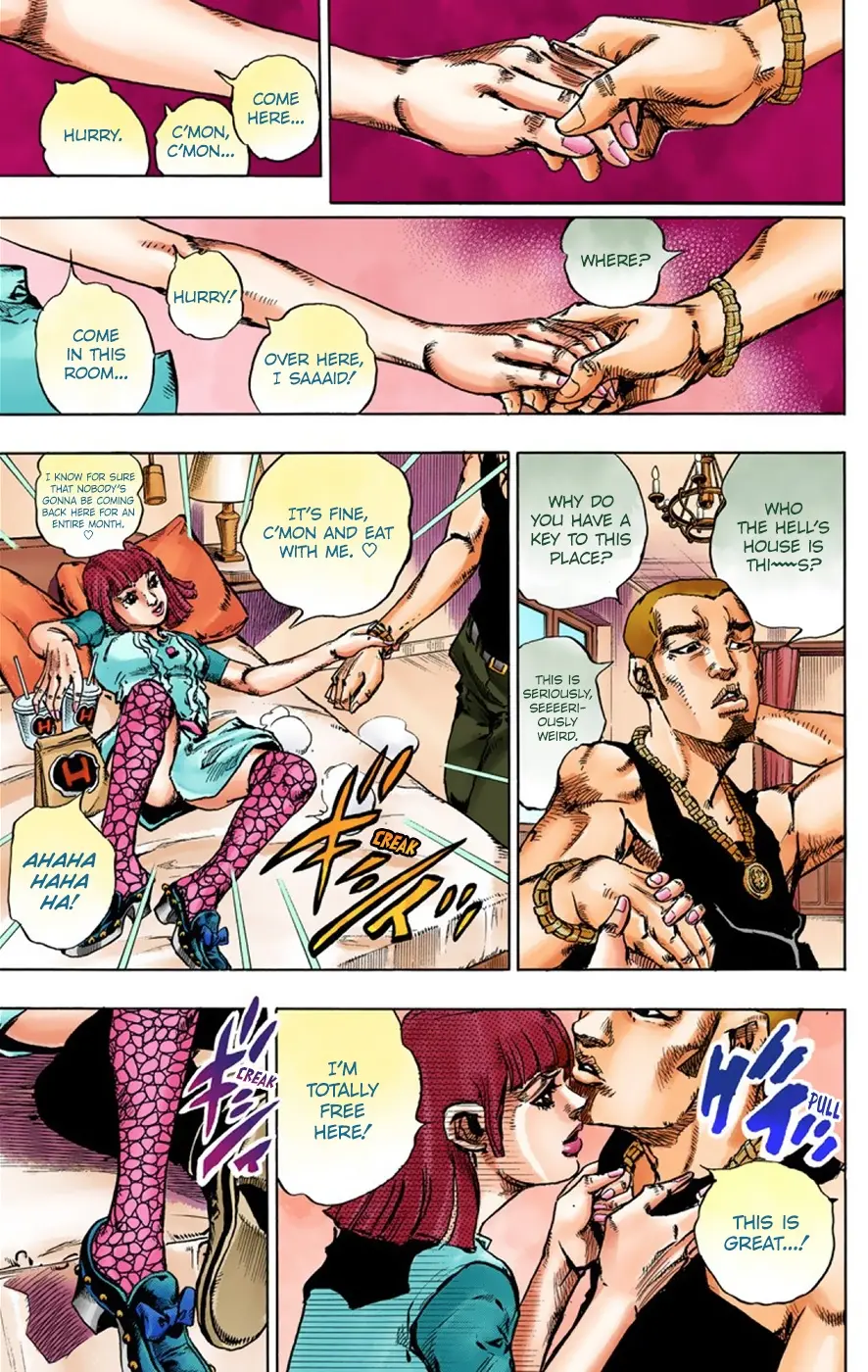 JoJo's Bizarre Adventure, Part 8: JoJolion Colored Manga — Chapter 42 — Page 6