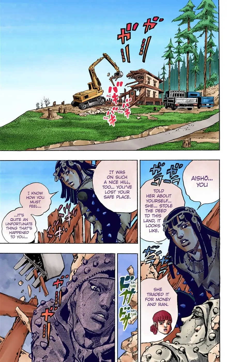 JoJo's Bizarre Adventure, Part 8: JoJolion Colored Manga — Chapter 42 — Page 16