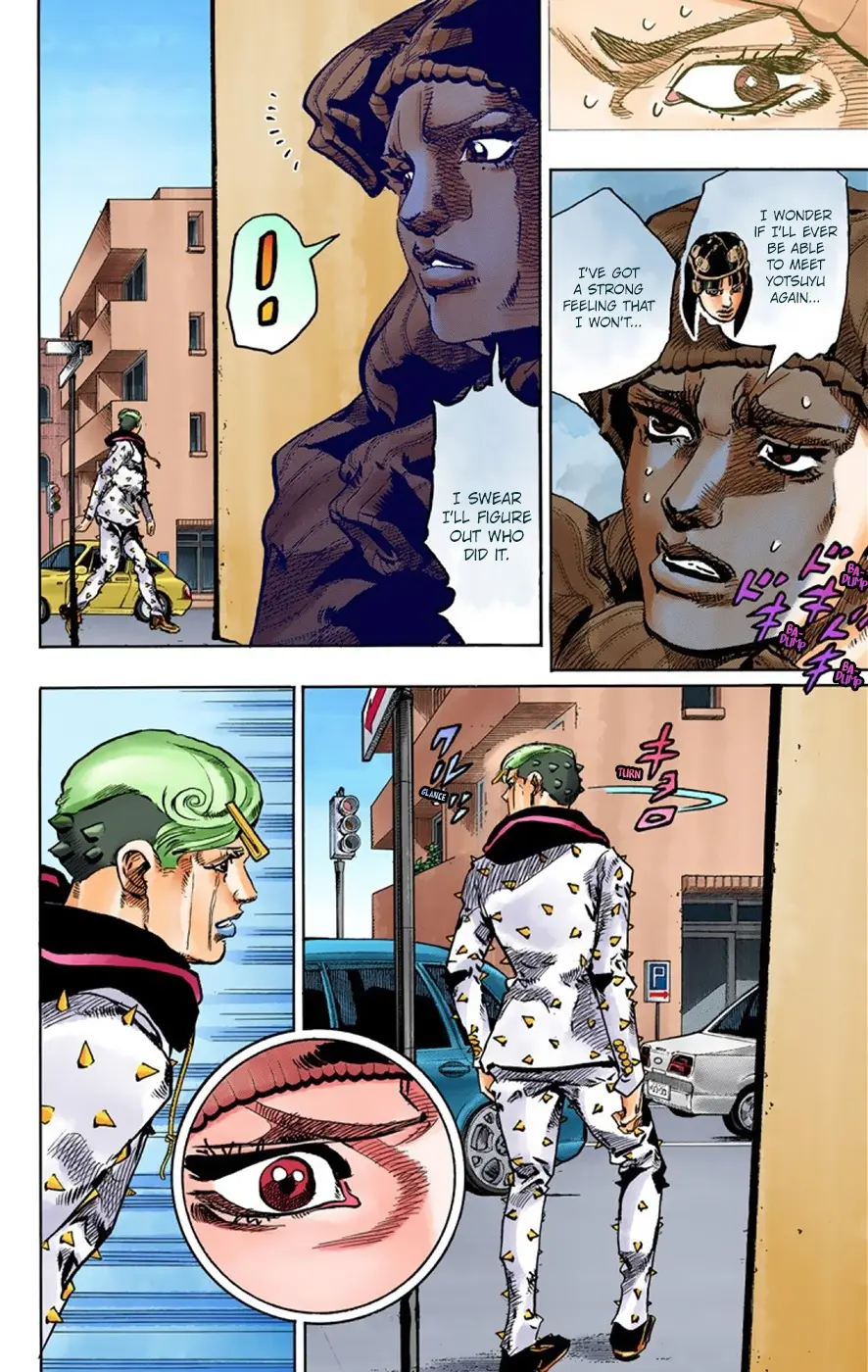 JoJo's Bizarre Adventure, Part 8: JoJolion Colored Manga — Chapter 42 — Page 17