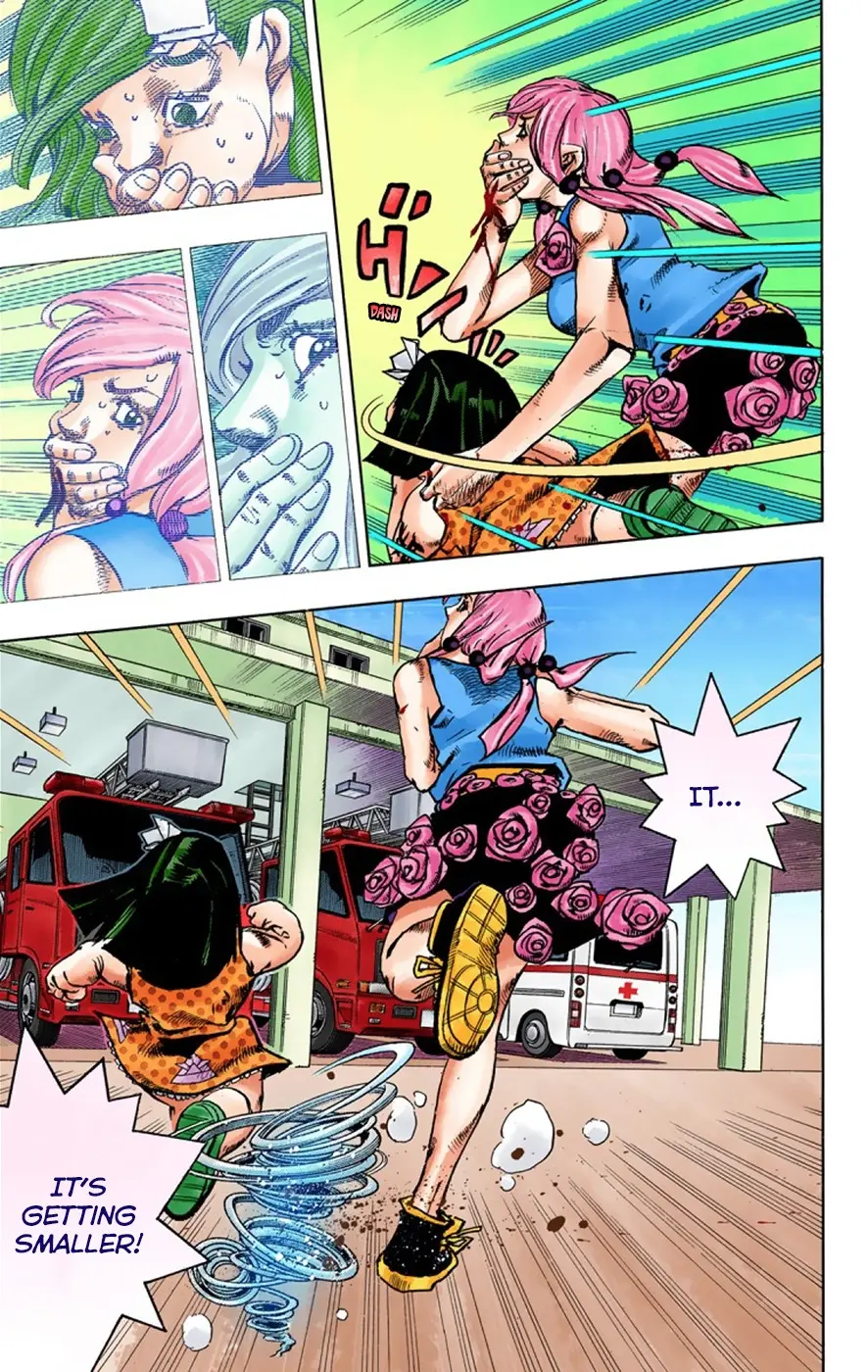 JoJo's Bizarre Adventure, Part 8: JoJolion Colored Manga — Chapter 42 — Page 20
