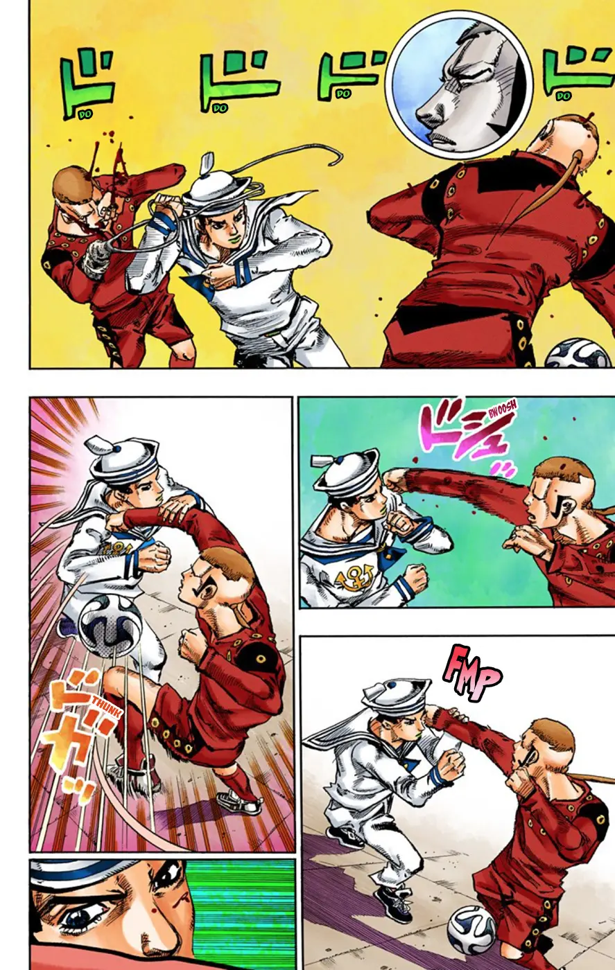JoJo's Bizarre Adventure, Part 8: JoJolion Colored Manga — Chapter 46 — Page 12