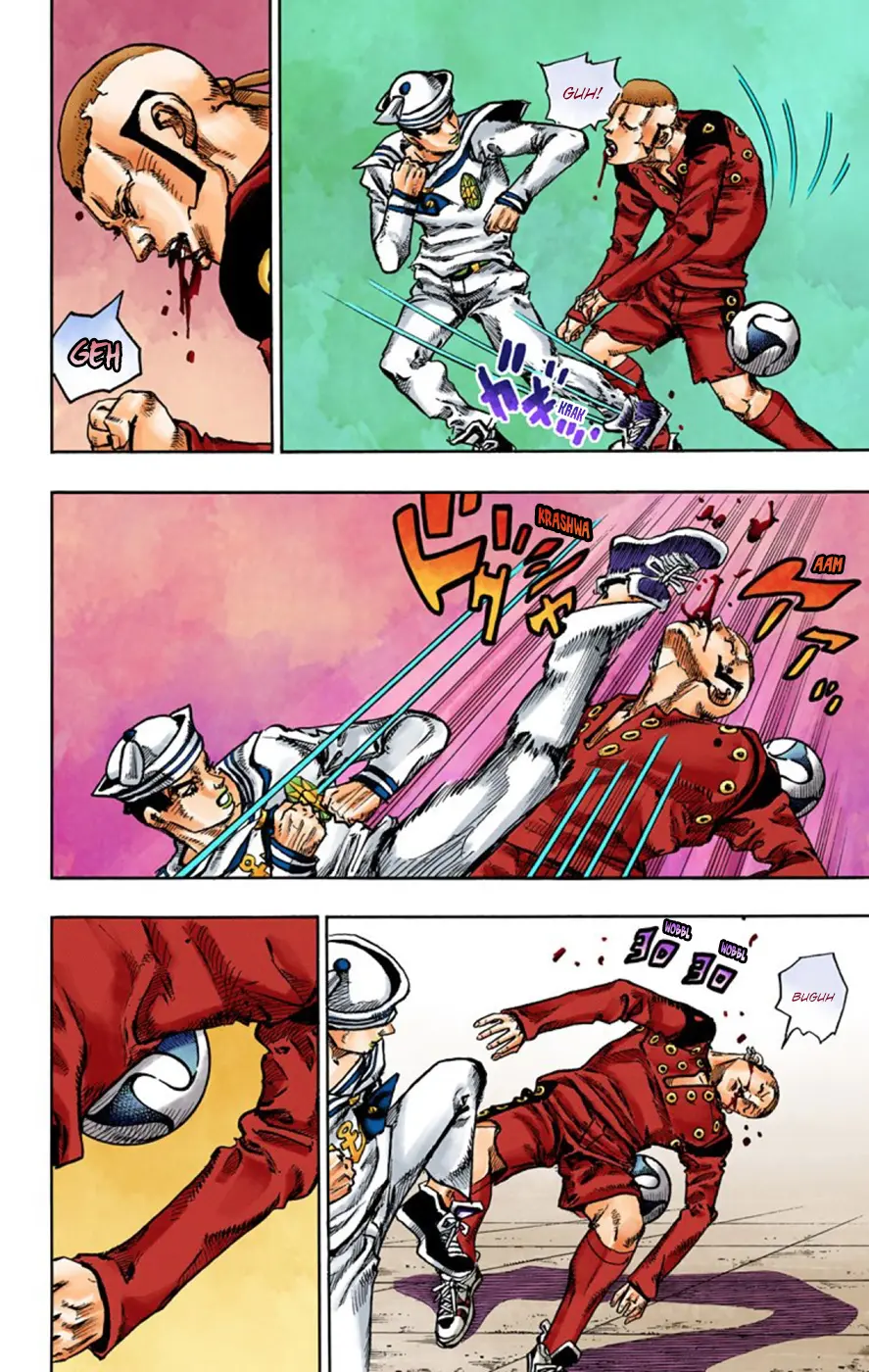 JoJo's Bizarre Adventure, Part 8: JoJolion Colored Manga — Chapter 46 — Page 14
