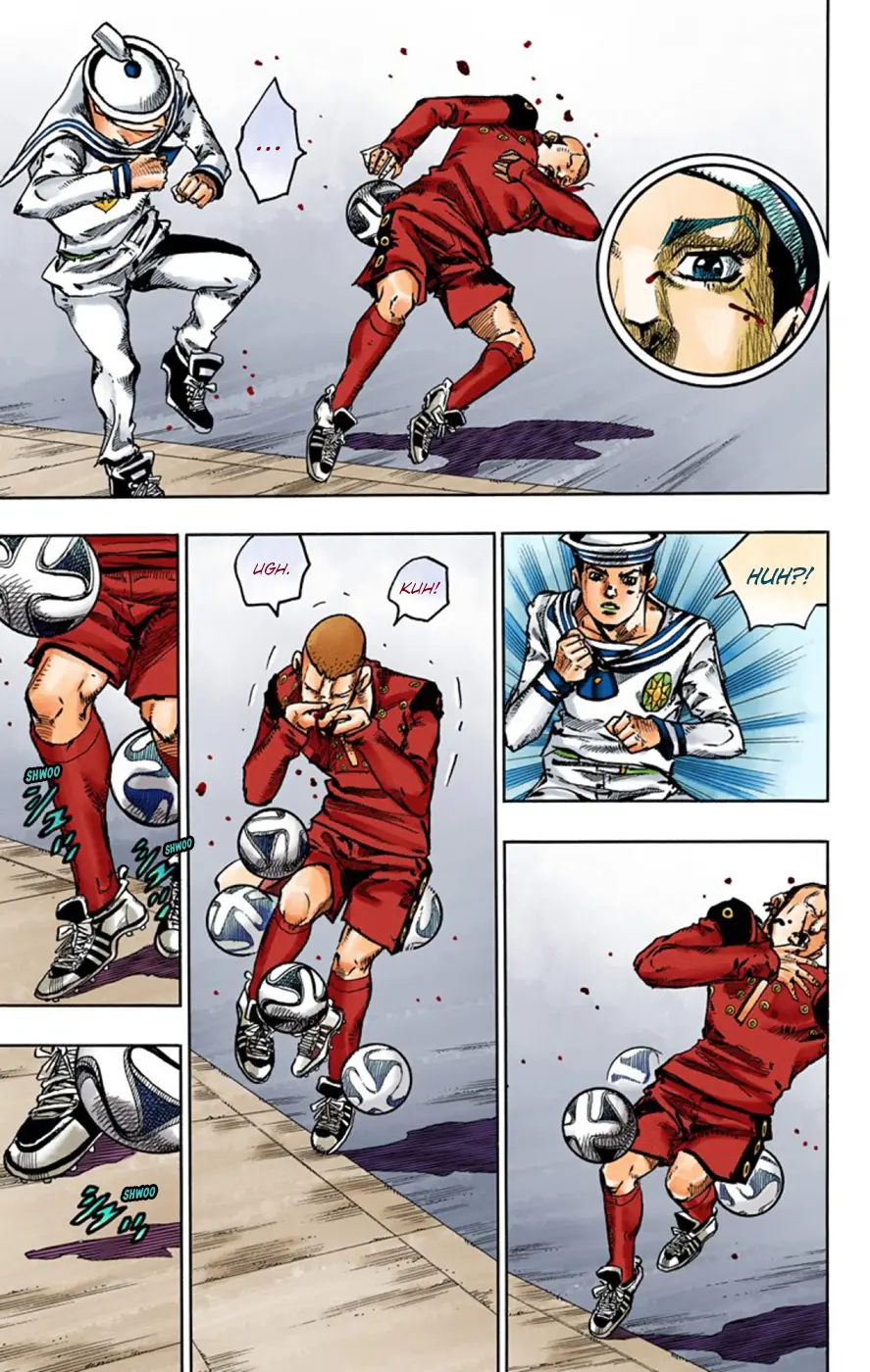 JoJo's Bizarre Adventure, Part 8: JoJolion Colored Manga — Chapter 46 — Page 15