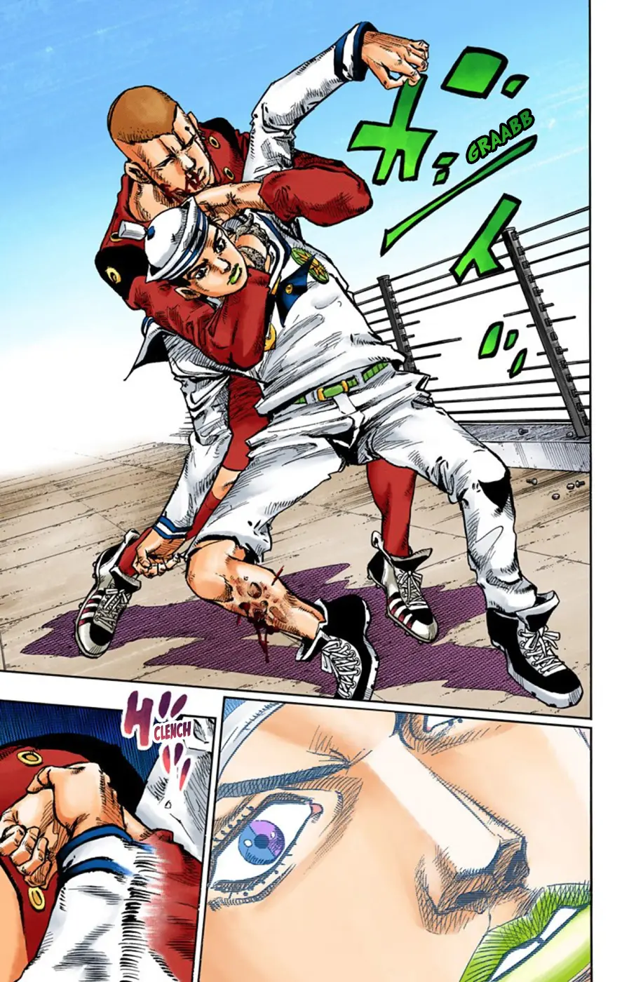 JoJo's Bizarre Adventure, Part 8: JoJolion Colored Manga — Chapter 46 — Page 23