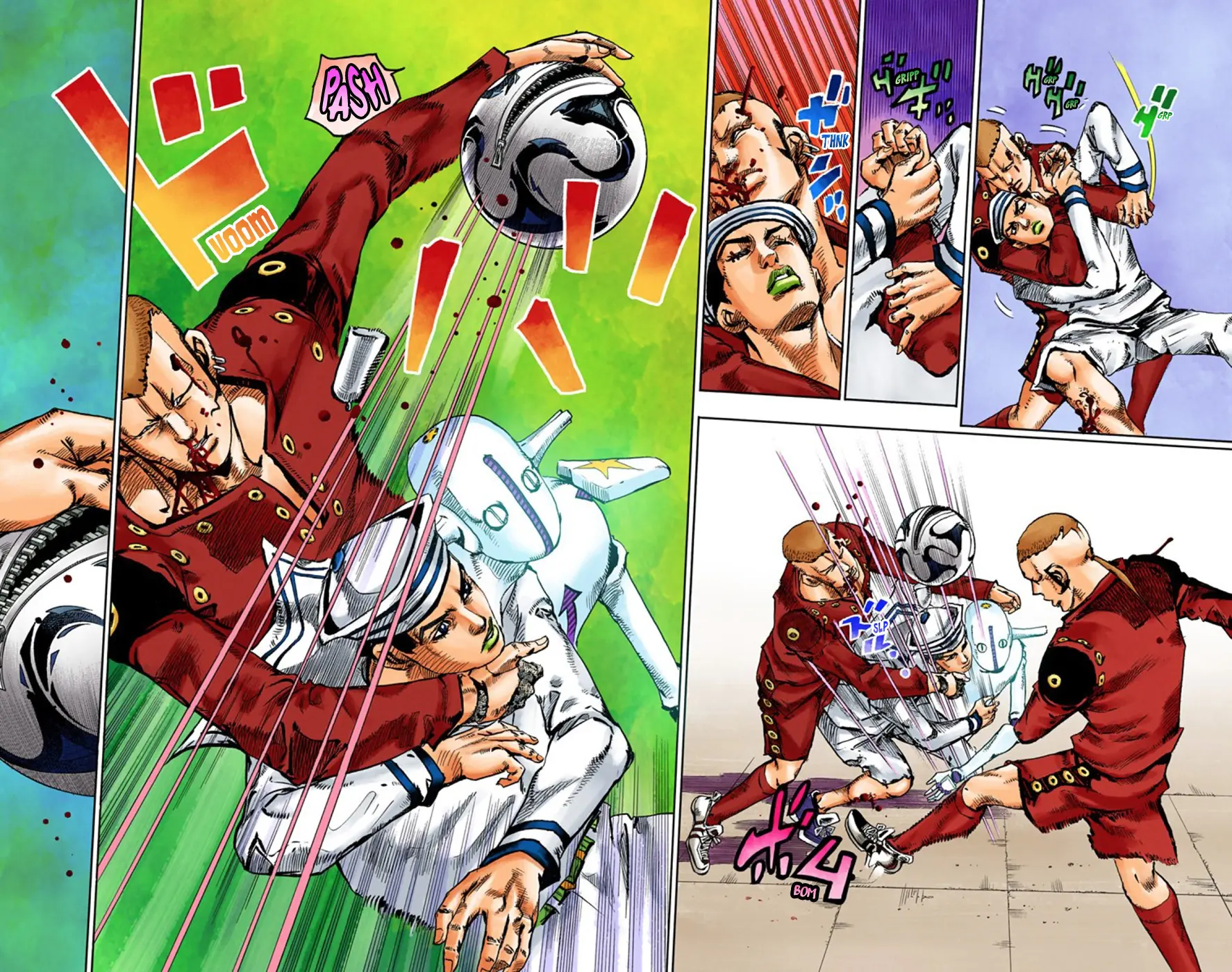 JoJo's Bizarre Adventure, Part 8: JoJolion Colored Manga — Chapter 46 — Page 24