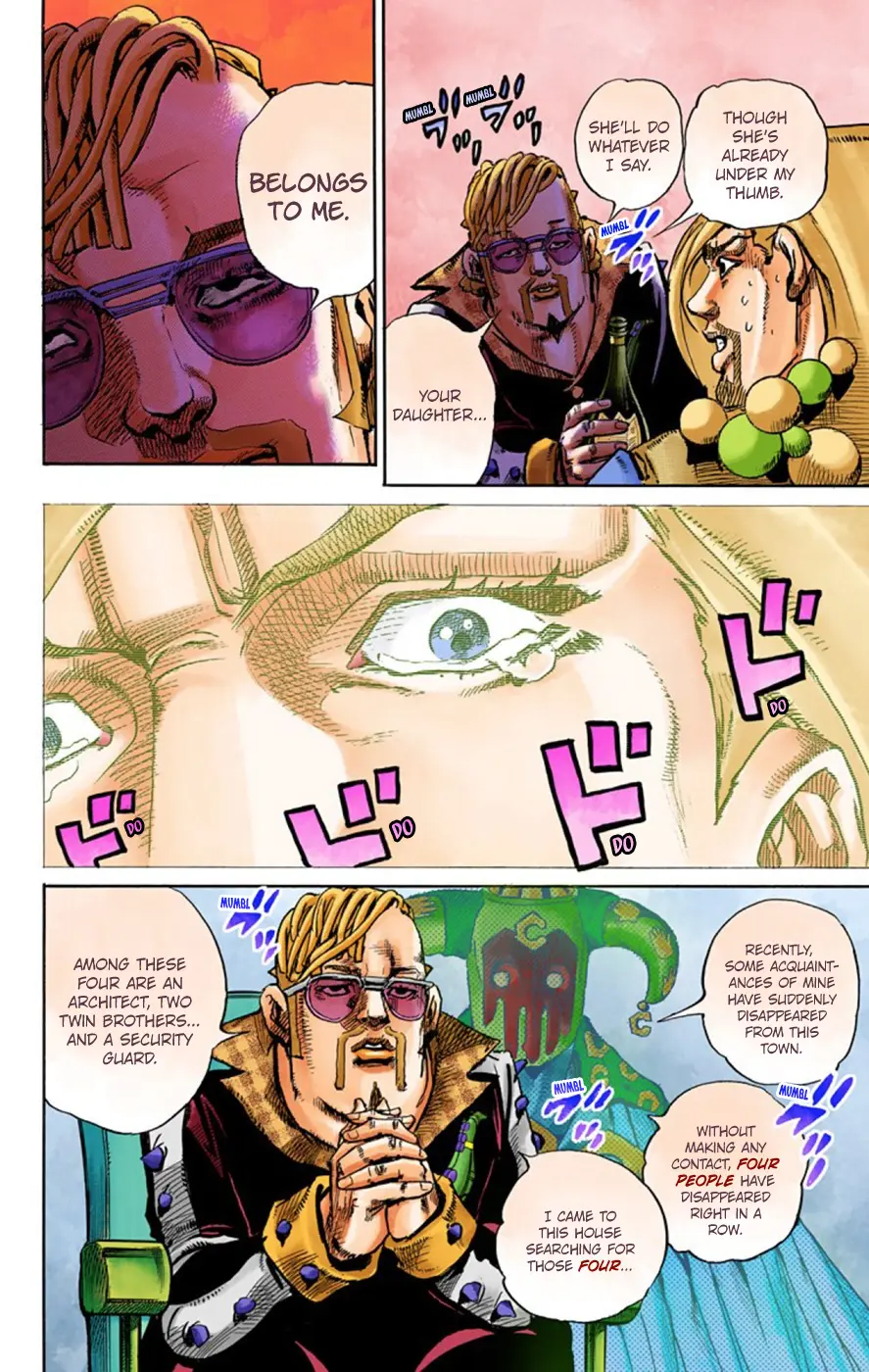 JoJo's Bizarre Adventure, Part 8: JoJolion Colored Manga — Chapter 49 — Page 15