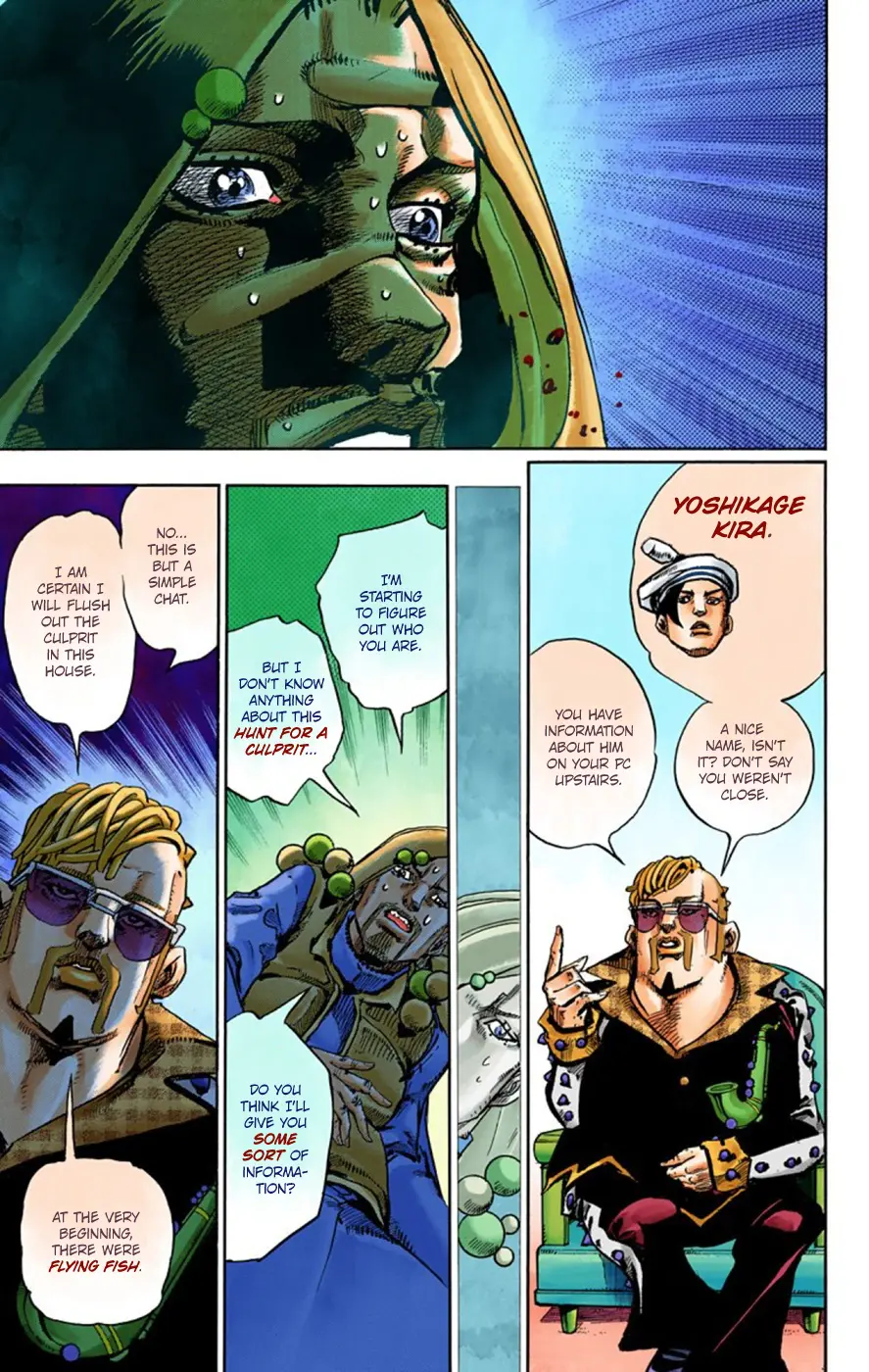 JoJo's Bizarre Adventure, Part 8: JoJolion Colored Manga — Chapter 49 — Page 18