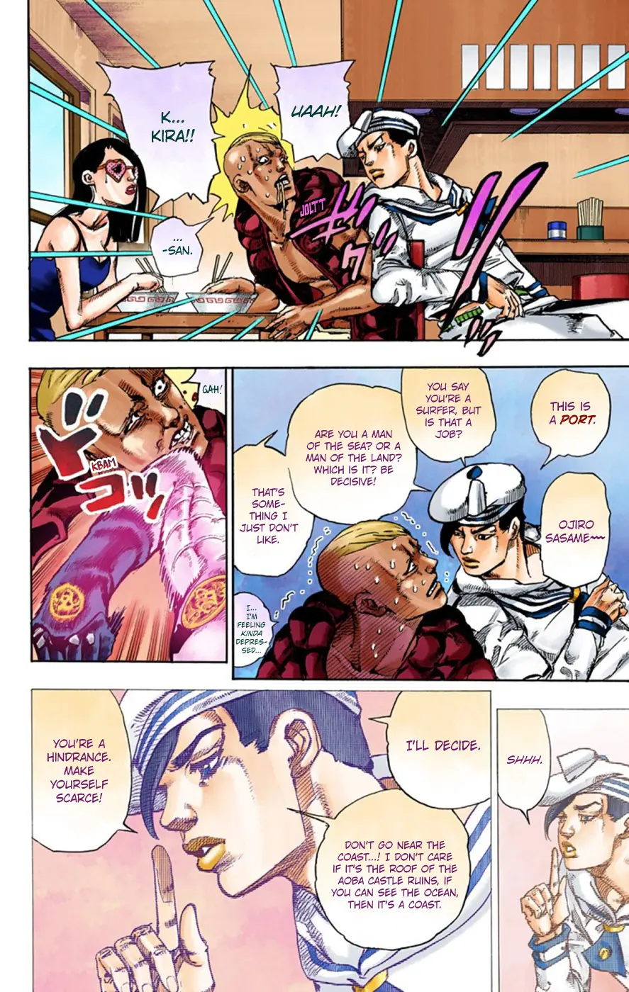 JoJo's Bizarre Adventure, Part 8: JoJolion Colored Manga — Chapter 49 — Page 30