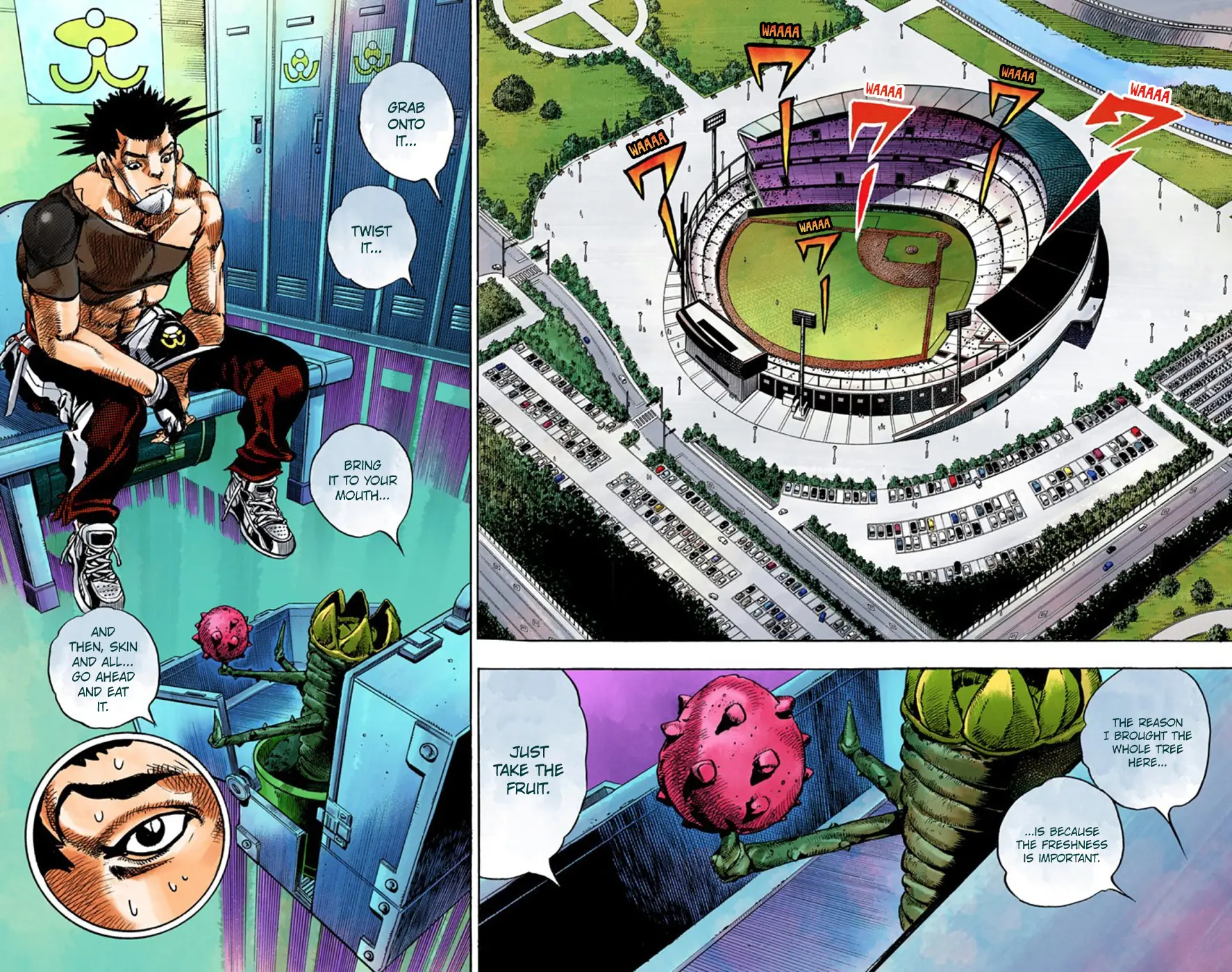 JoJo's Bizarre Adventure, Part 8: JoJolion Colored Manga — Chapter 50 — Page 16