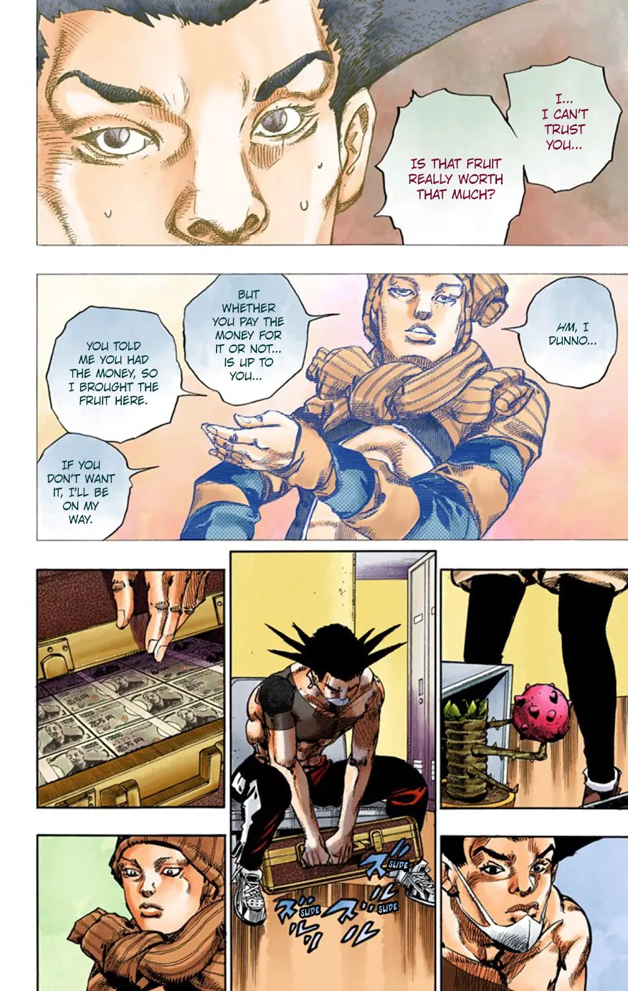 JoJo's Bizarre Adventure, Part 8: JoJolion Colored Manga — Chapter 50 — Page 17
