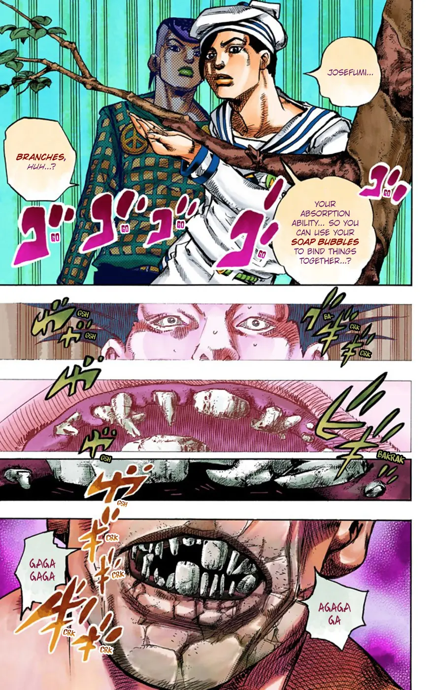 JoJo's Bizarre Adventure, Part 8: JoJolion Colored Manga — Chapter 50 — Page 30