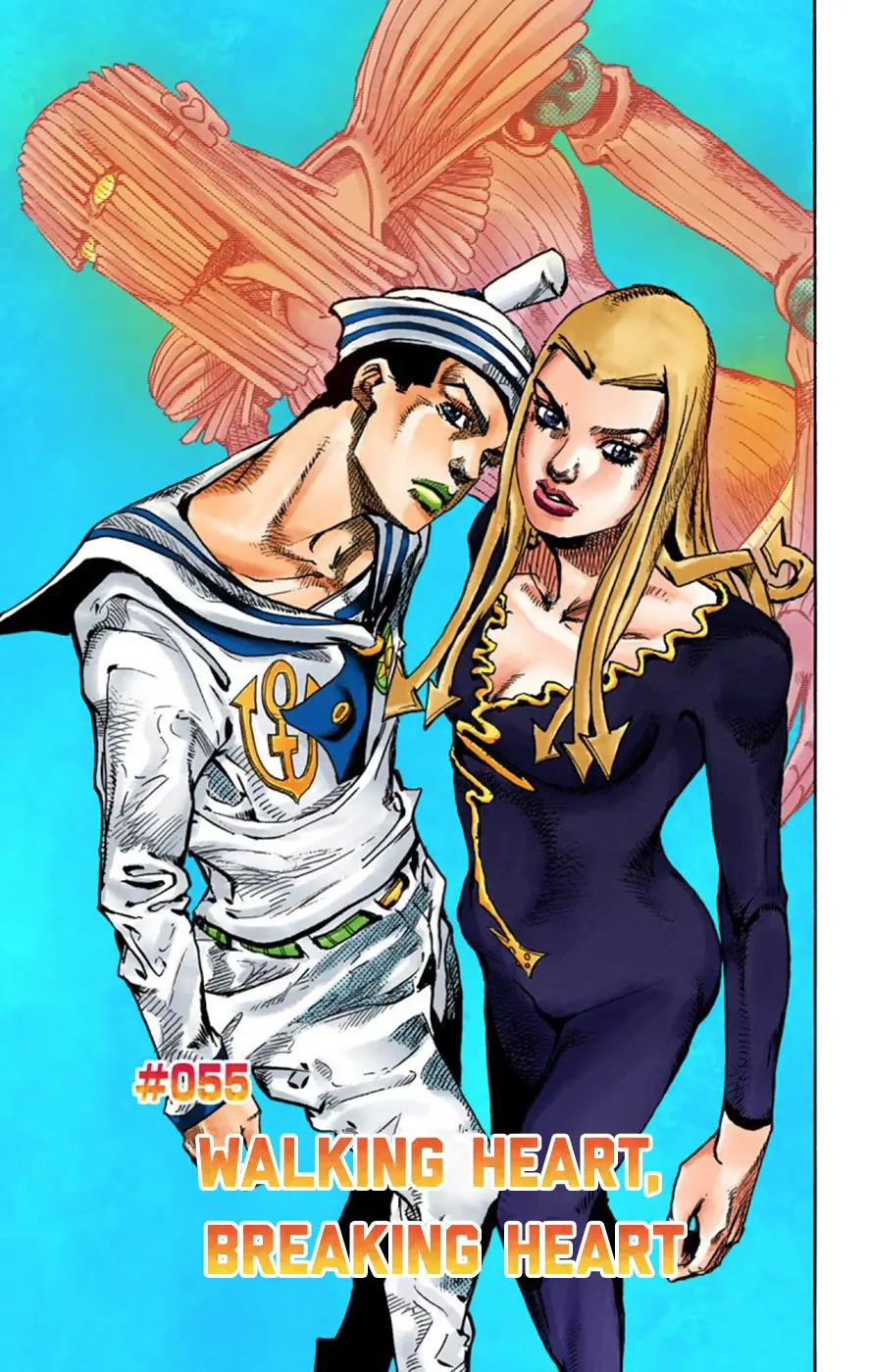 JoJo's Bizarre Adventure, Part 8: JoJolion Colored Manga — Chapter 55 — Page 7