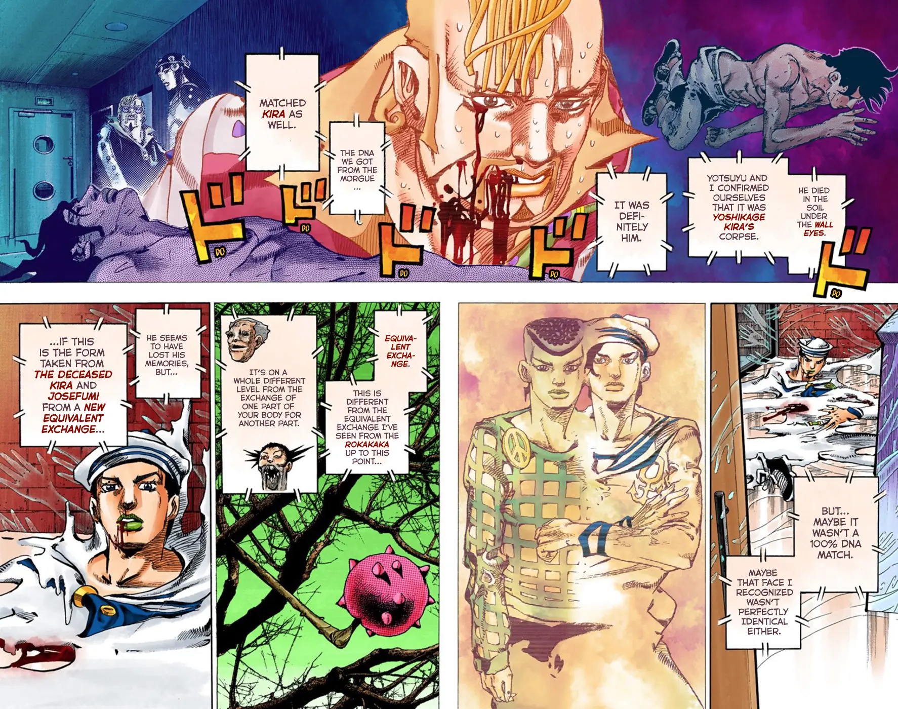 JoJo's Bizarre Adventure, Part 8: JoJolion Colored Manga — Chapter 55 — Page 10