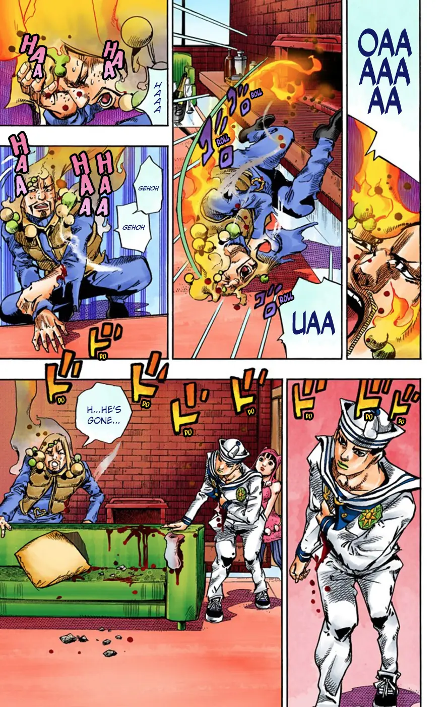 JoJo's Bizarre Adventure, Part 8: JoJolion Colored Manga — Chapter 55 — Page 21