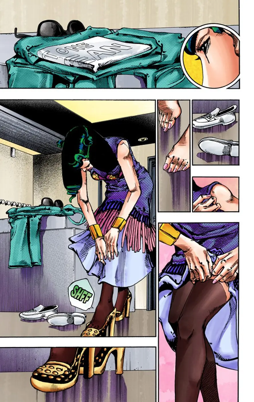 JoJo's Bizarre Adventure, Part 8: JoJolion Colored Manga — Chapter 55 — Page 34