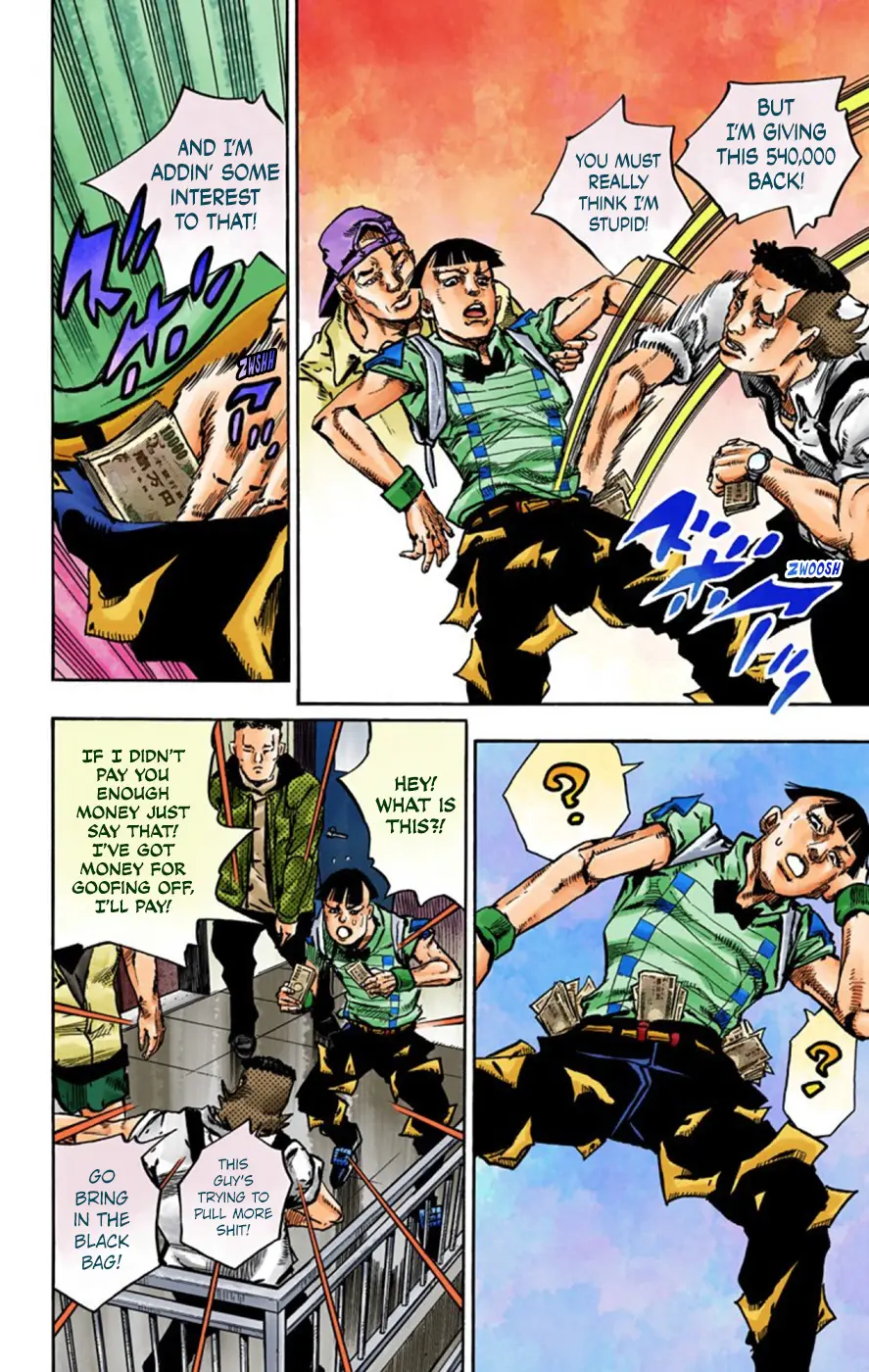 JoJo's Bizarre Adventure, Part 8: JoJolion Colored Manga — Chapter 56 — Page 32