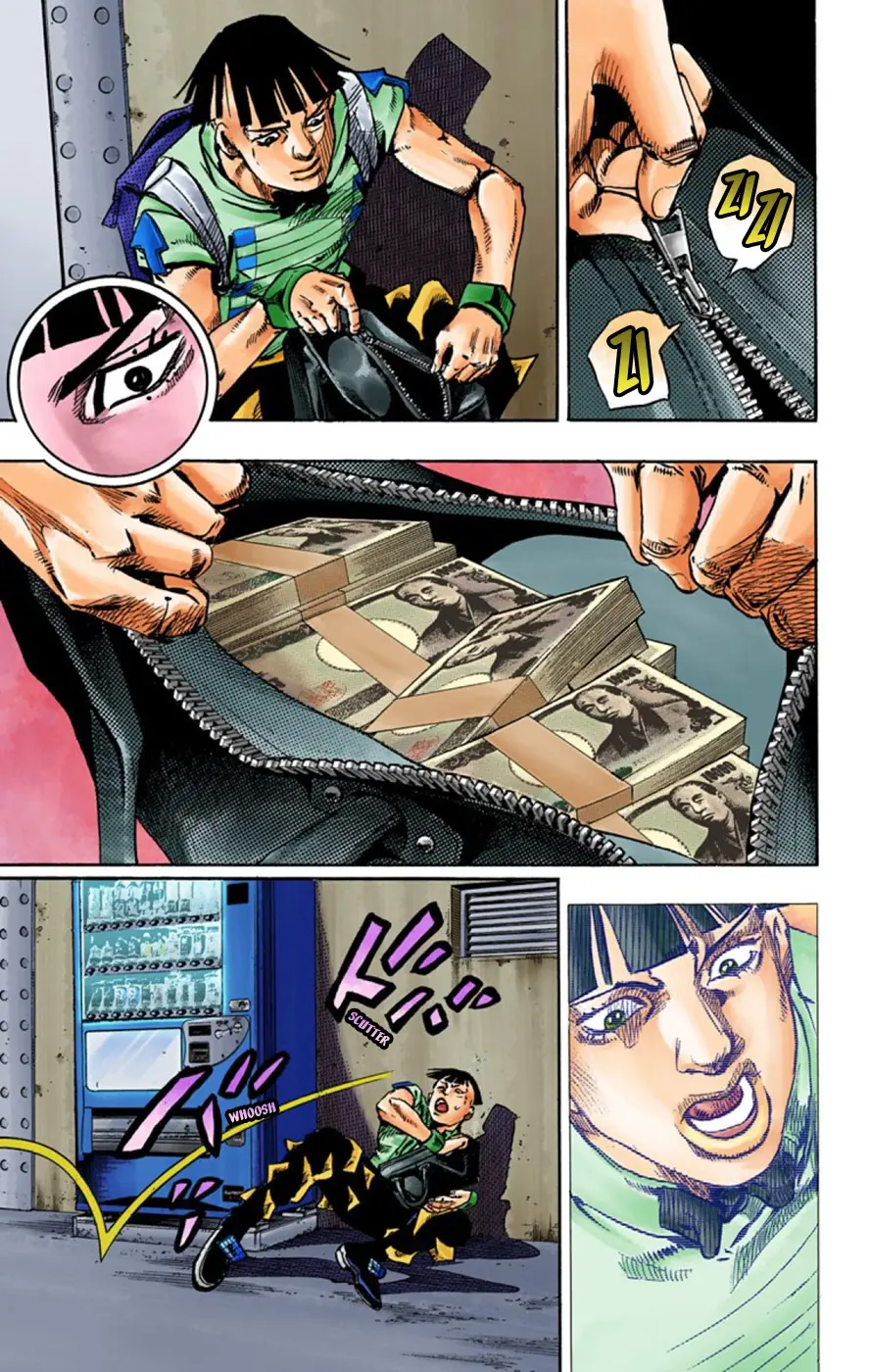 JoJo's Bizarre Adventure, Part 8: JoJolion Colored Manga — Chapter 56 — Page 41