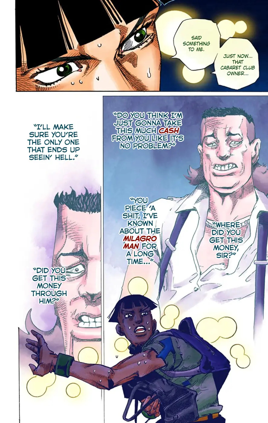JoJo's Bizarre Adventure, Part 8: JoJolion Colored Manga — Chapter 56 — Page 44