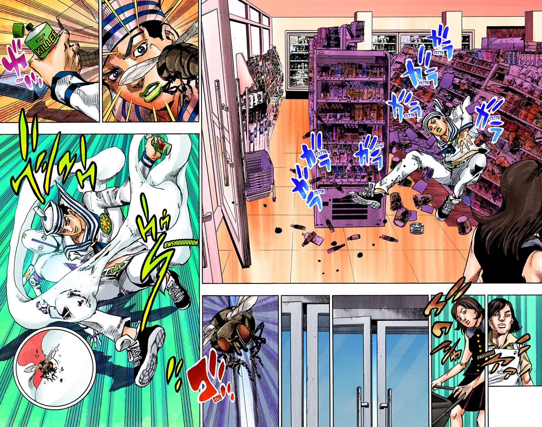 JoJo's Bizarre Adventure, Part 8: JoJolion Colored Manga — Chapter 63 — Page 19