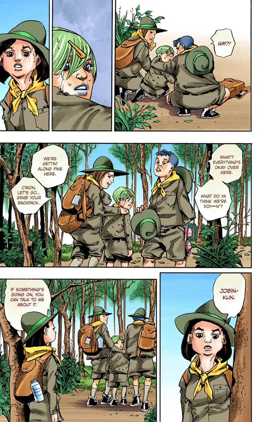 JoJo's Bizarre Adventure, Part 8: JoJolion Colored Manga — Chapter 64 — Page 11