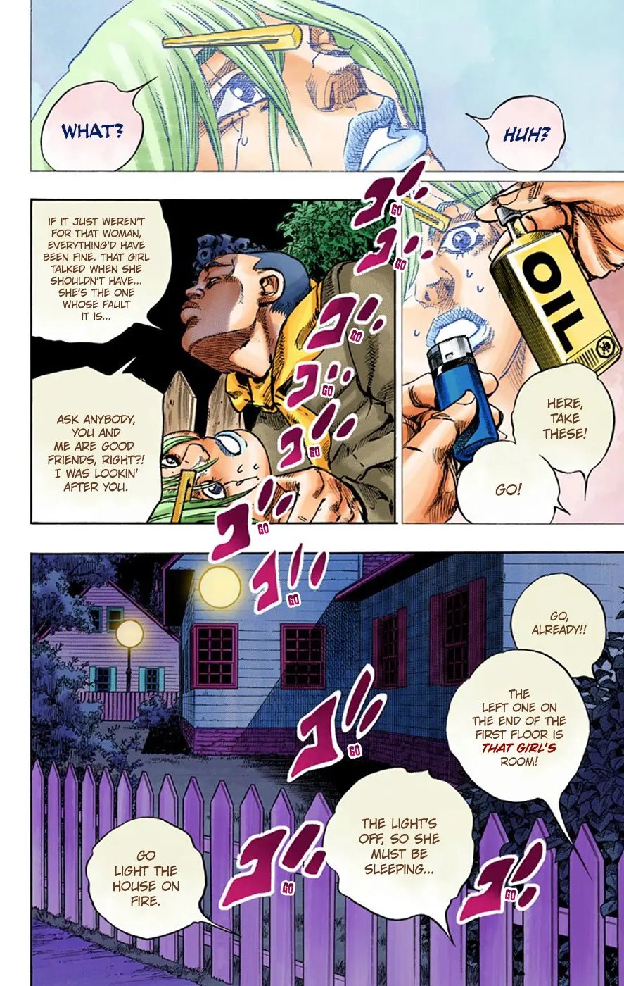 JoJo's Bizarre Adventure, Part 8: JoJolion Colored Manga — Chapter 64 — Page 14