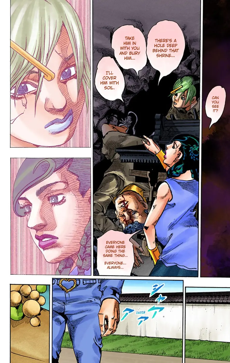 JoJo's Bizarre Adventure, Part 8: JoJolion Colored Manga — Chapter 64 — Page 24