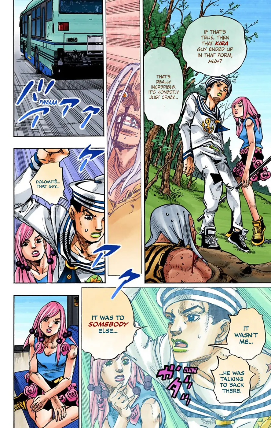 JoJo's Bizarre Adventure, Part 8: JoJolion Colored Manga — Chapter 64 — Page 35