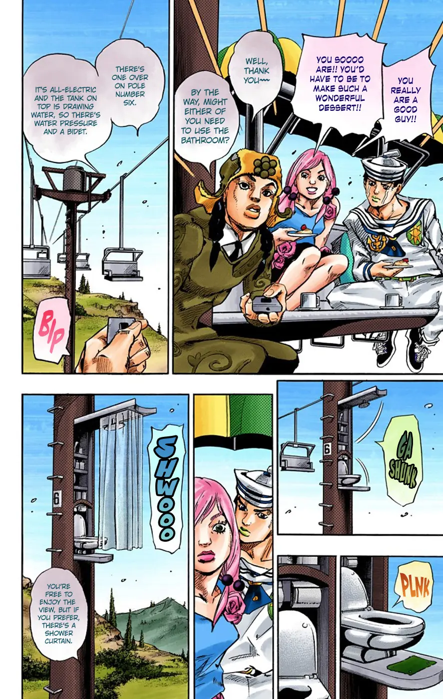 JoJo's Bizarre Adventure, Part 8: JoJolion Colored Manga — Chapter 66 — Page 4
