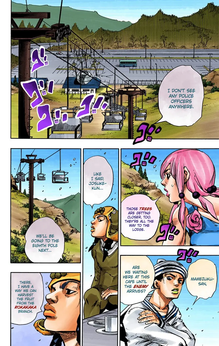JoJo's Bizarre Adventure, Part 8: JoJolion Colored Manga — Chapter 66 — Page 19