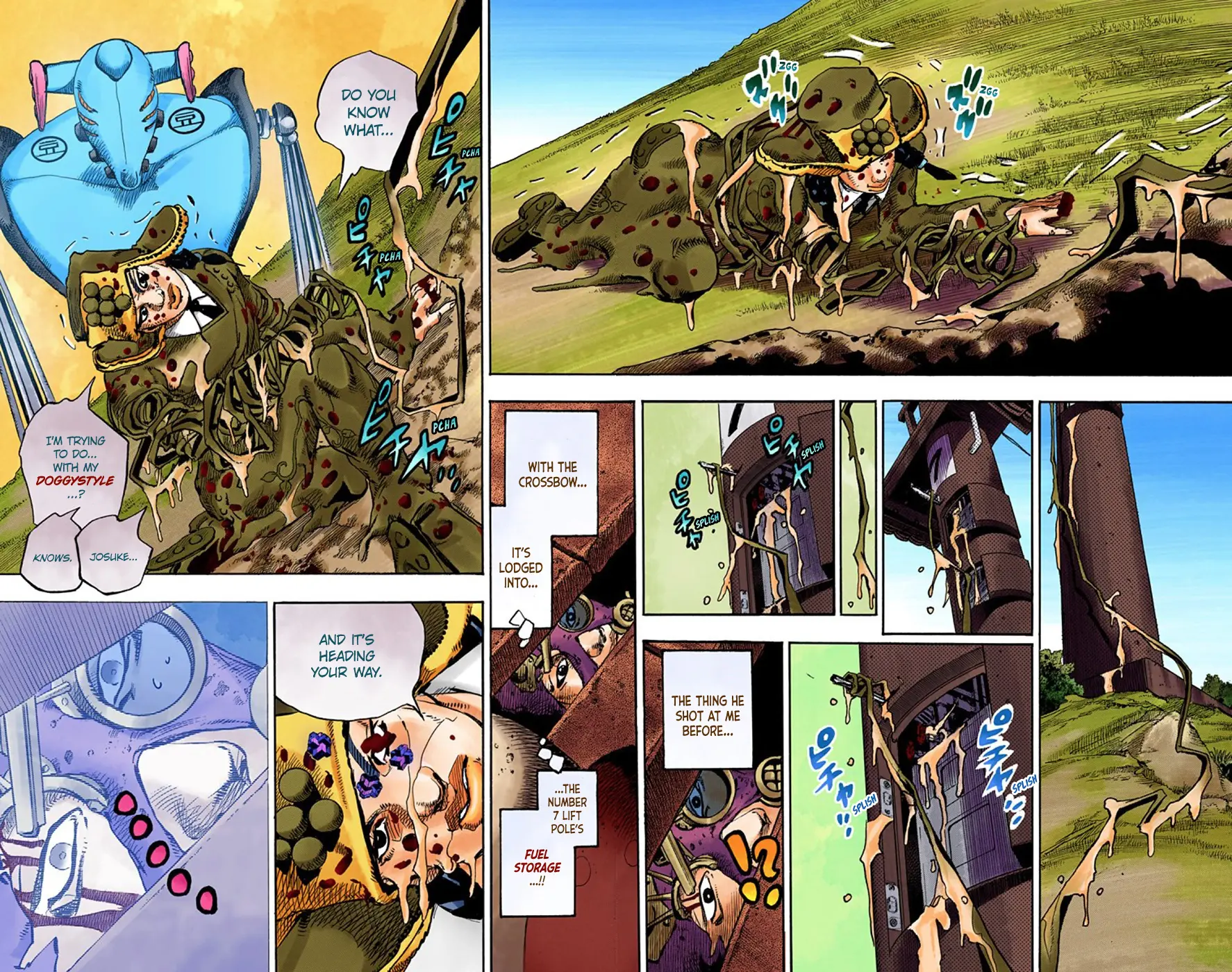 JoJo's Bizarre Adventure, Part 8: JoJolion Colored Manga — Chapter 70 — Page 7