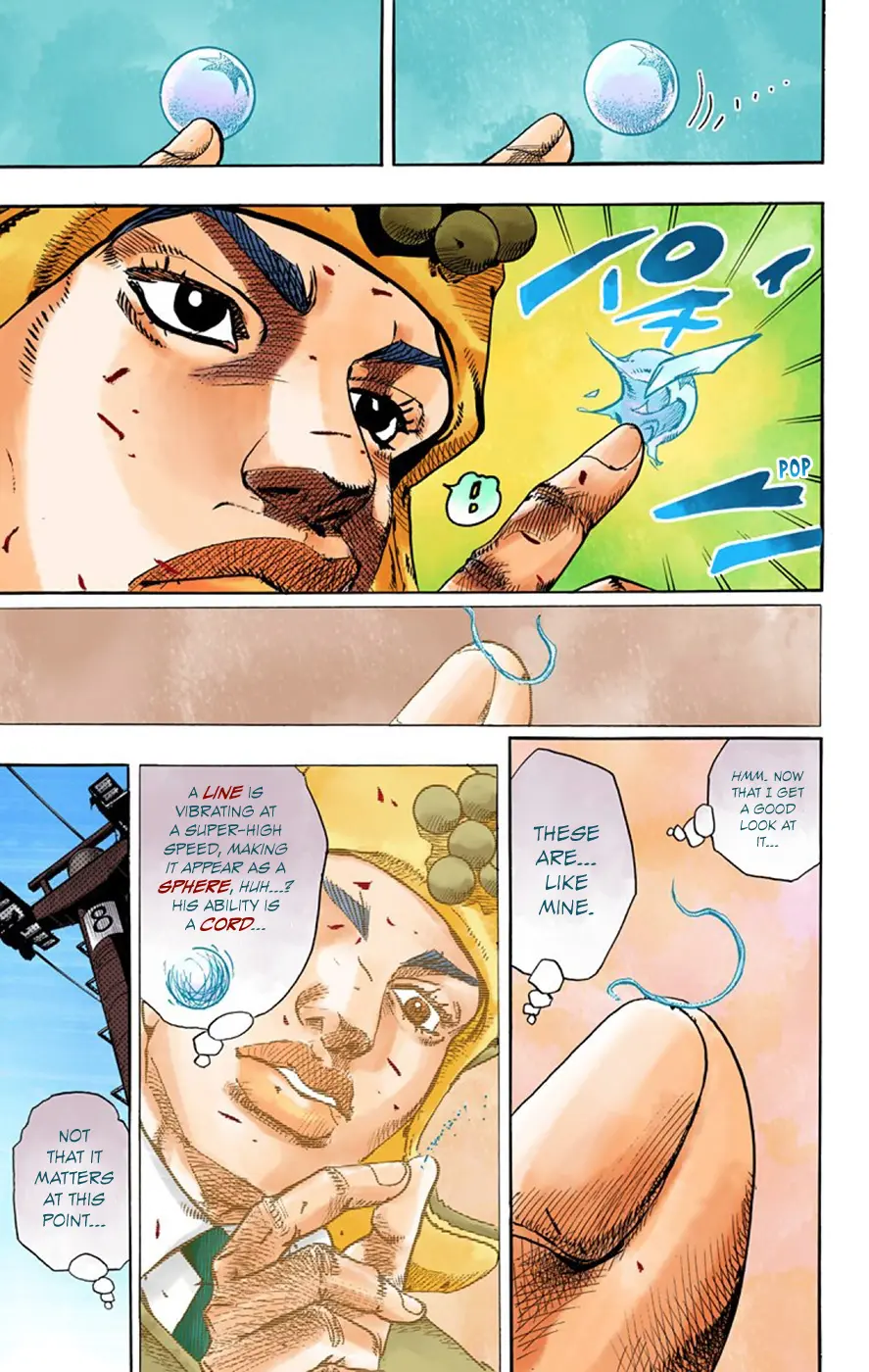 JoJo's Bizarre Adventure, Part 8: JoJolion Colored Manga — Chapter 70 — Page 15