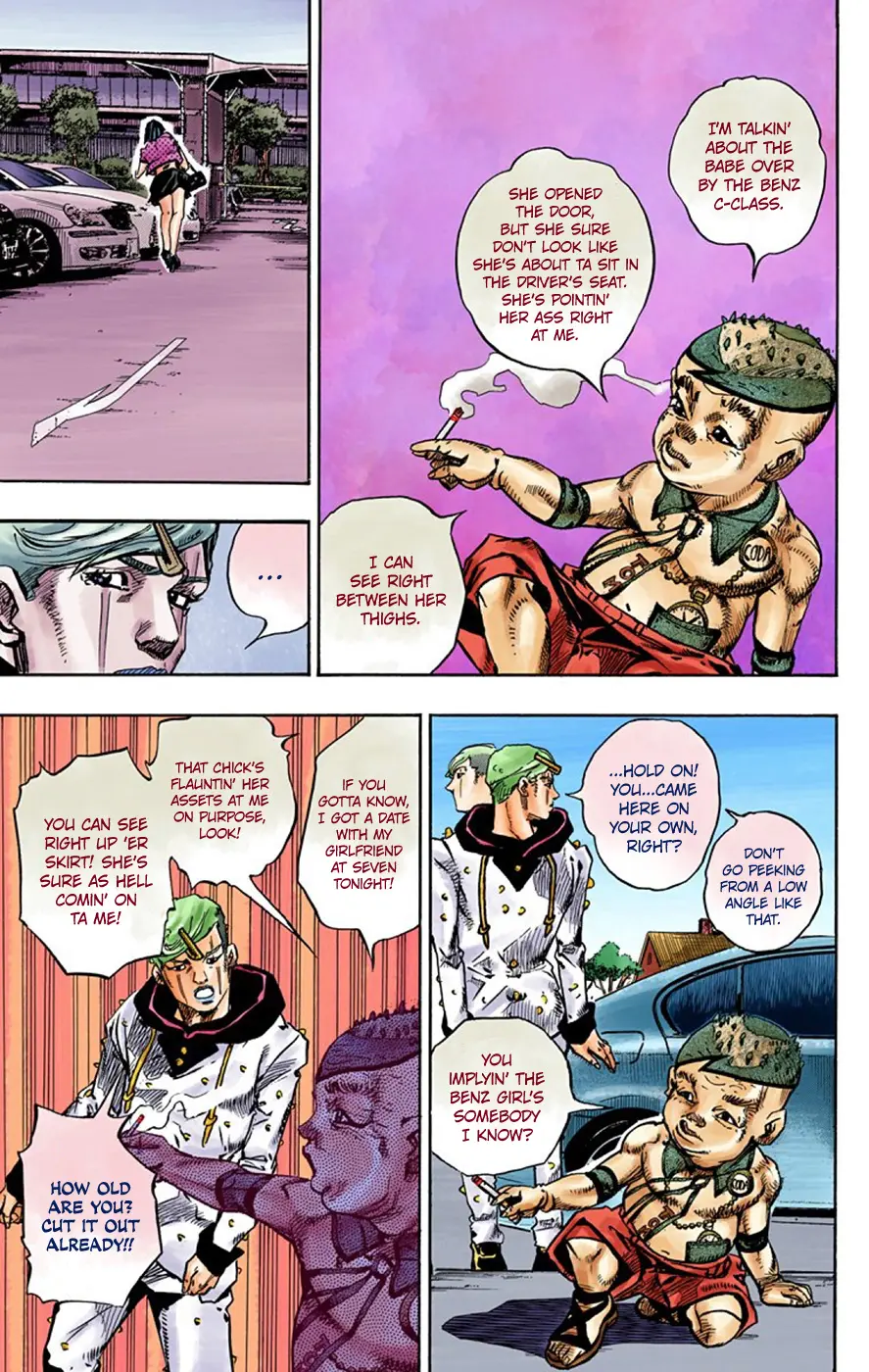 JoJo's Bizarre Adventure, Part 8: JoJolion Colored Manga — Chapter 70 — Page 27