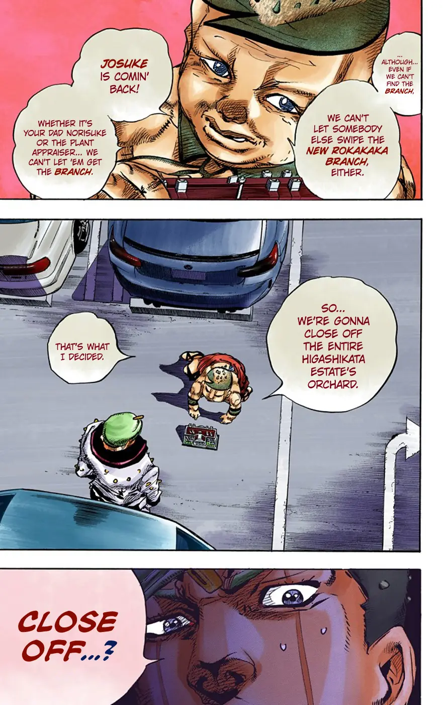 JoJo's Bizarre Adventure, Part 8: JoJolion Colored Manga — Chapter 70 — Page 31