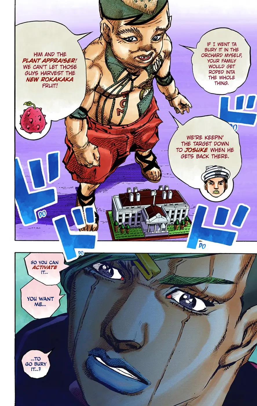 JoJo's Bizarre Adventure, Part 8: JoJolion Colored Manga — Chapter 70 — Page 34