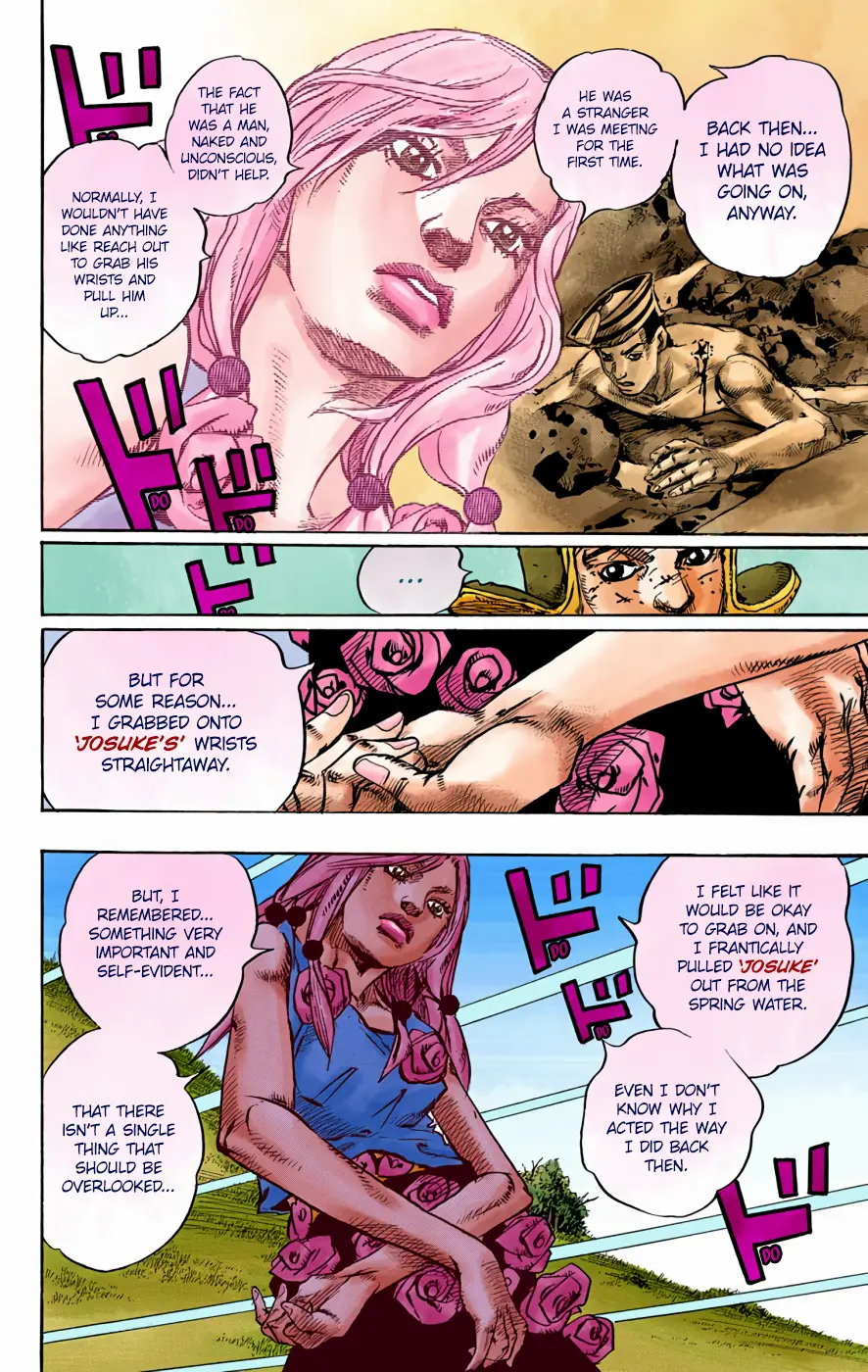 JoJo's Bizarre Adventure, Part 8: JoJolion Colored Manga — Chapter 71 — Page 39
