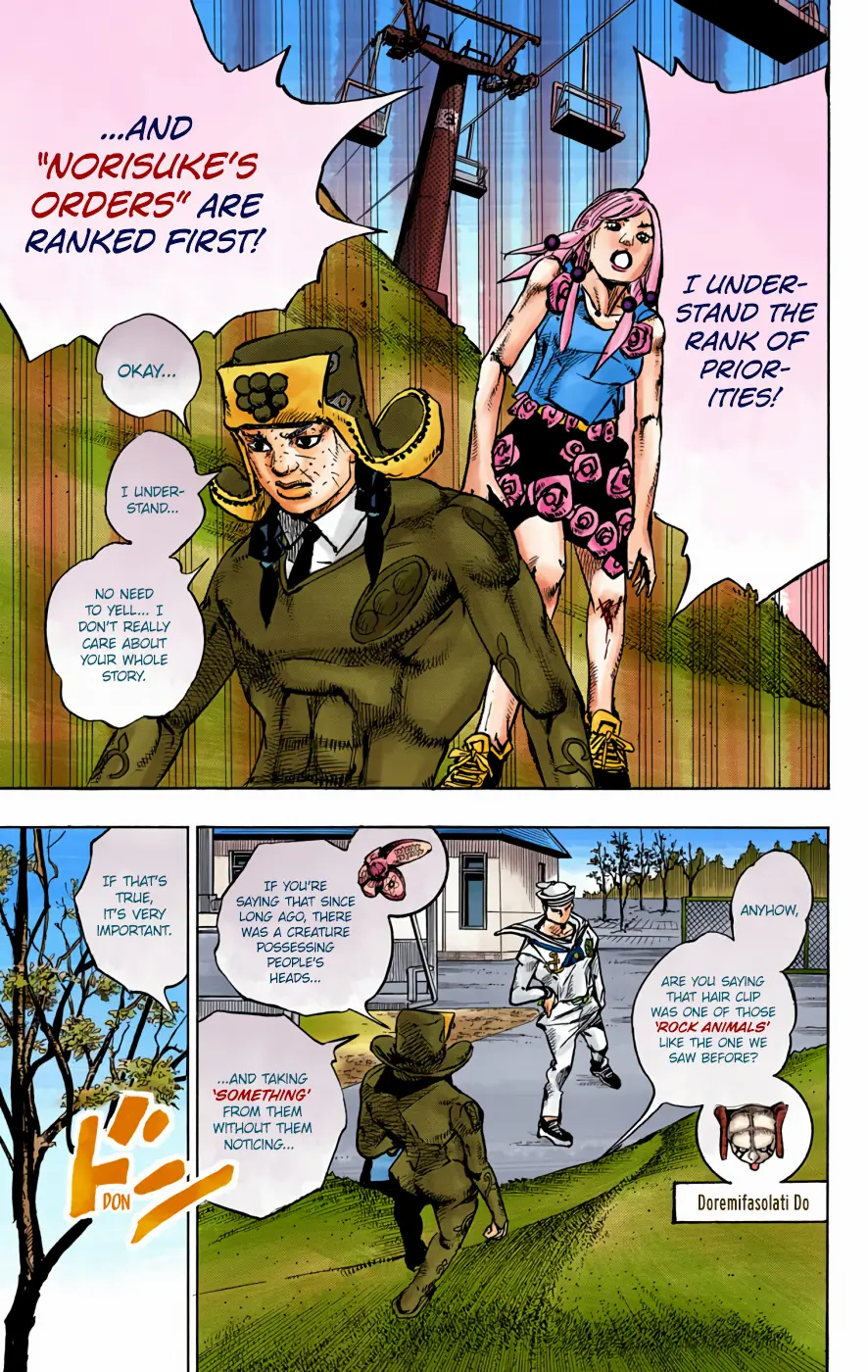 JoJo's Bizarre Adventure, Part 8: JoJolion Colored Manga — Chapter 71 — Page 46