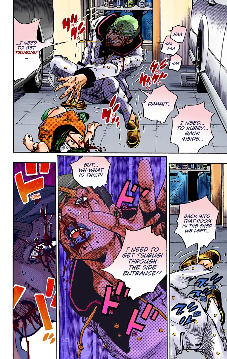 JoJo's Bizarre Adventure, Part 8: JoJolion Colored Manga — Chapter 73 — Page 9