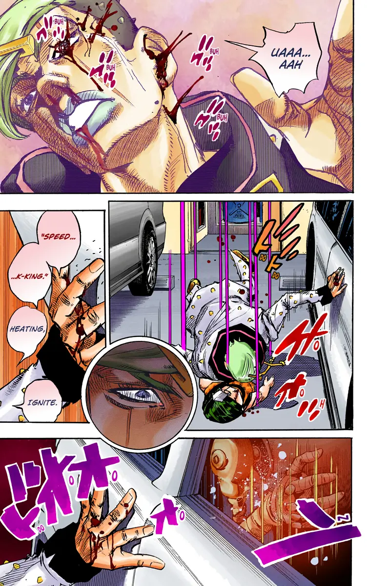 JoJo's Bizarre Adventure, Part 8: JoJolion Colored Manga — Chapter 73 — Page 10
