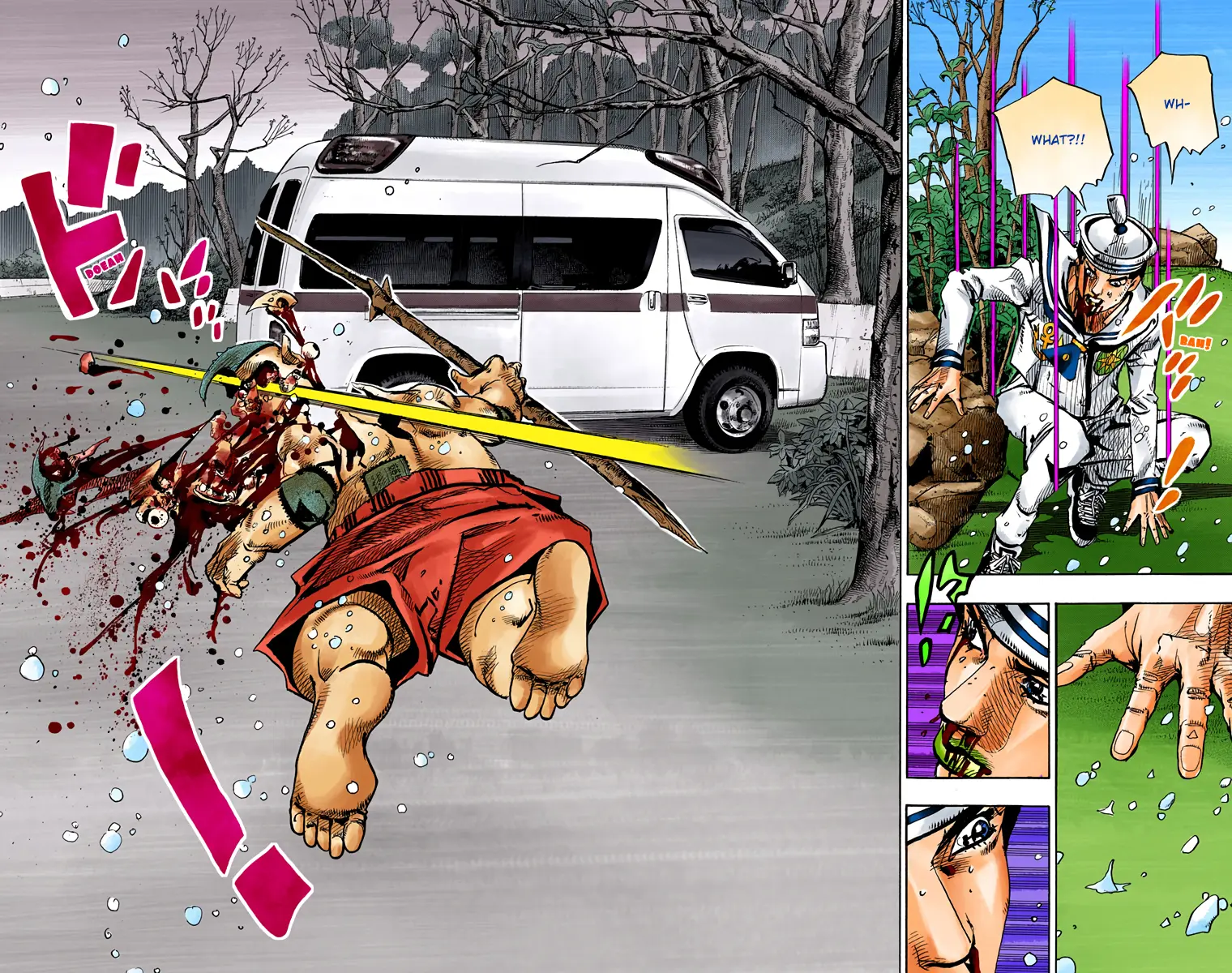 JoJo's Bizarre Adventure, Part 8: JoJolion Colored Manga — Chapter 76 — Page 15