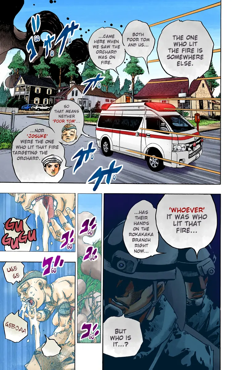 JoJo's Bizarre Adventure, Part 8: JoJolion Colored Manga — Chapter 76 — Page 30