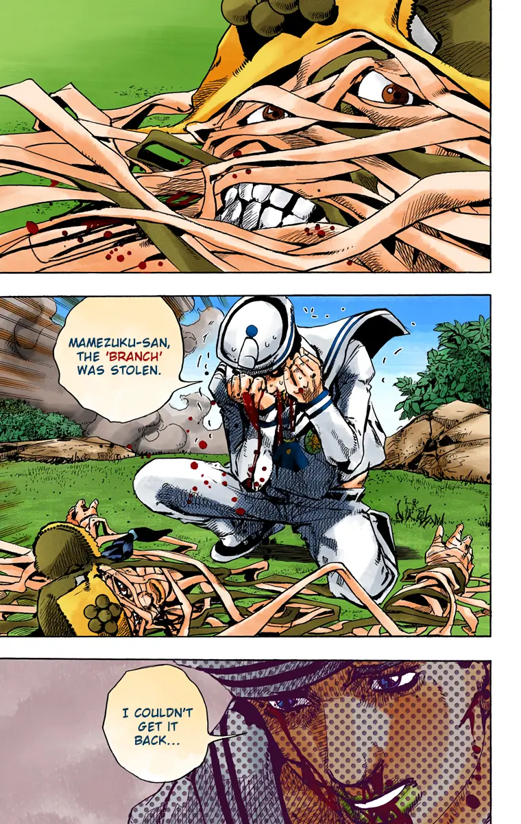 JoJo's Bizarre Adventure, Part 8: JoJolion Colored Manga — Chapter 76 — Page 38