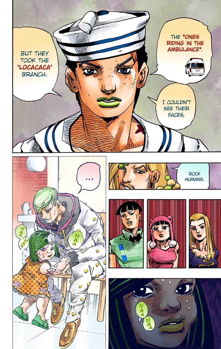 JoJo's Bizarre Adventure, Part 8: JoJolion Colored Manga — Chapter 77 — Page 6