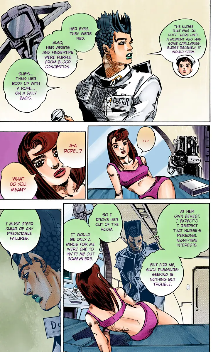 JoJo's Bizarre Adventure, Part 8: JoJolion Colored Manga — Chapter 80 — Page 6