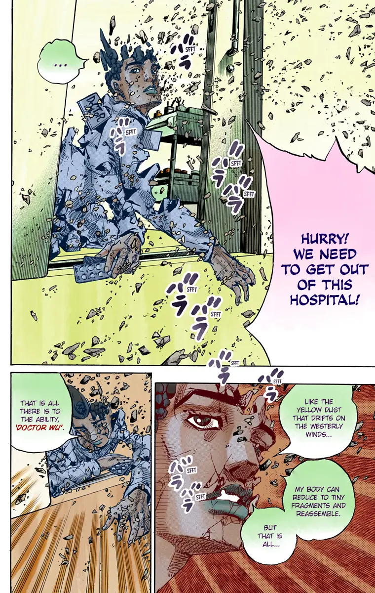 JoJo's Bizarre Adventure, Part 8: JoJolion Colored Manga — Chapter 80 — Page 12