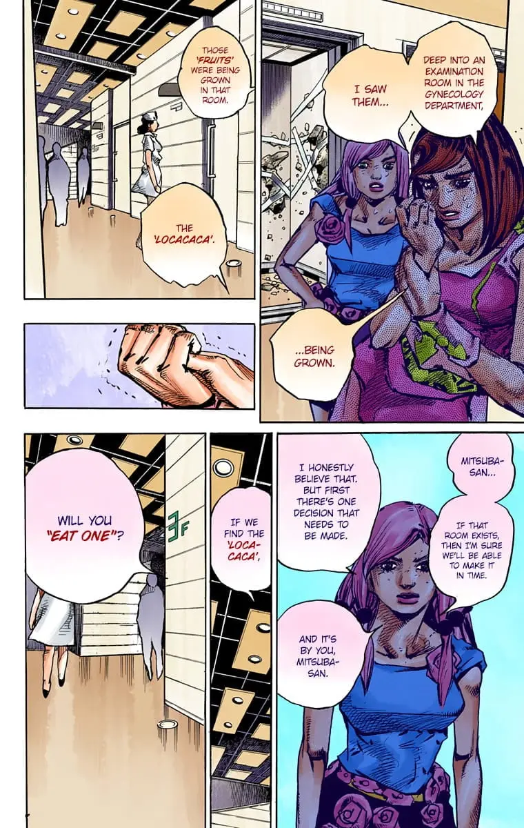 JoJo's Bizarre Adventure, Part 8: JoJolion Colored Manga — Chapter 81 — Page 20